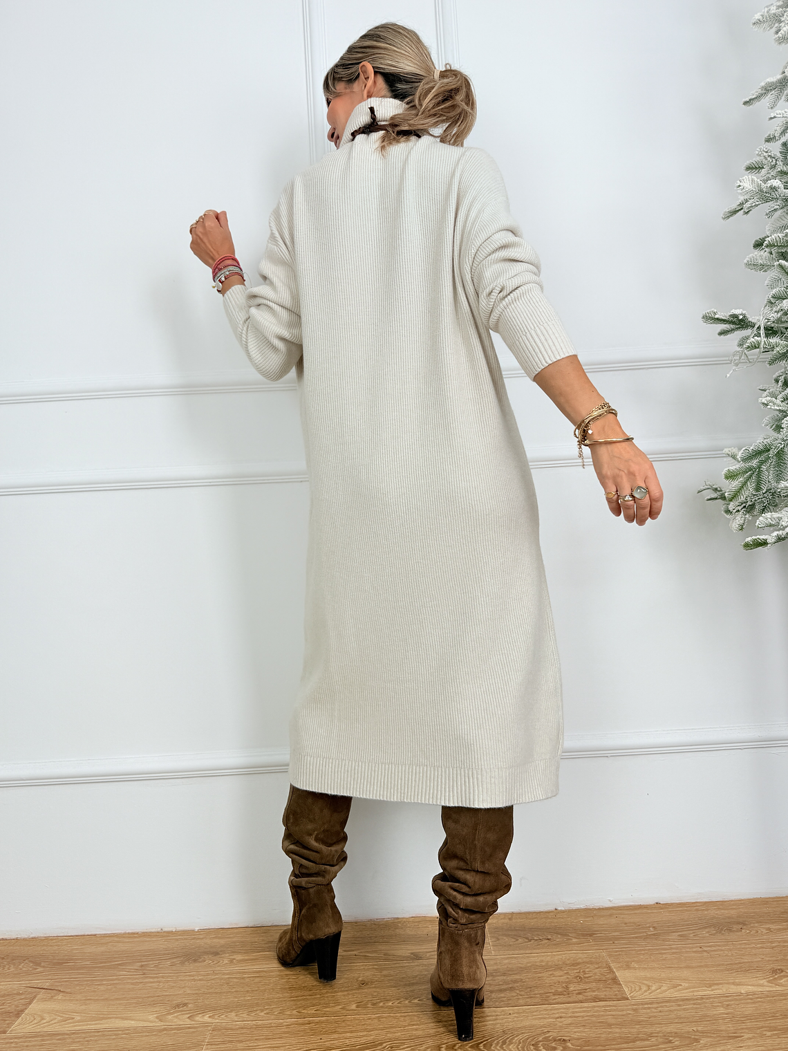 Rowan Dress 20531 Ivory 2