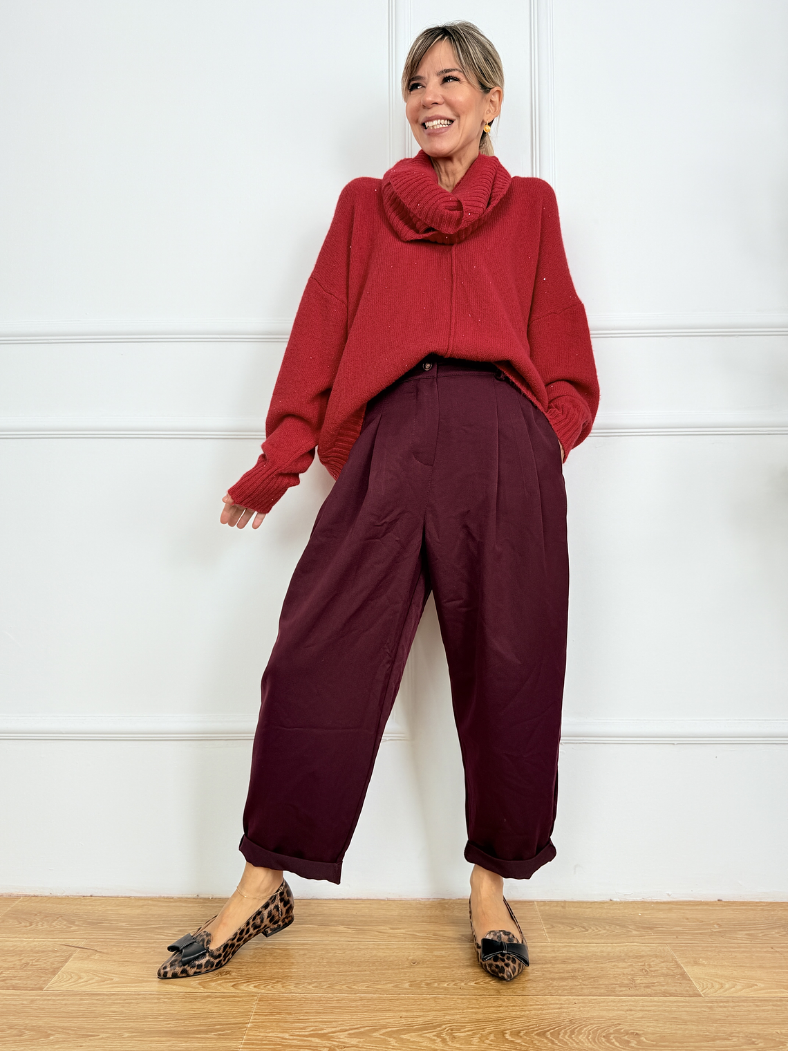 Ryder Sweater ART511 Red 3