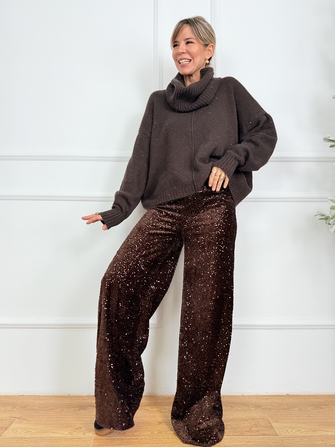 Ryder Sweater ART511 Choco 2