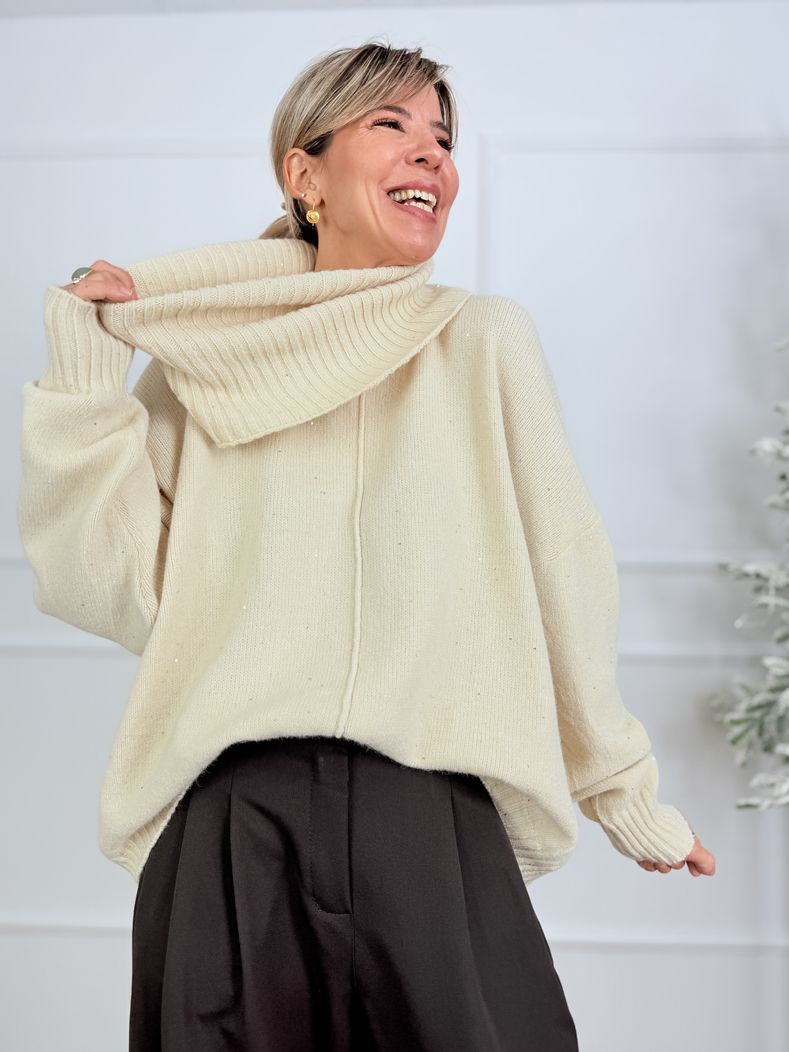 Ryder Sweater ART511 Cream 1