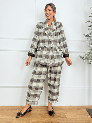 Pearly Suit 25131 Cream/Brown