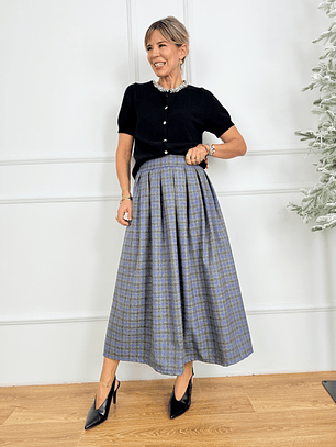  Harley Skirt 136785 Charcoal