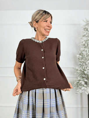 Ignis Cardigan 88365 Choco