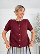 Ignis Cardigan 88365 Burgundy - thumbnail 1