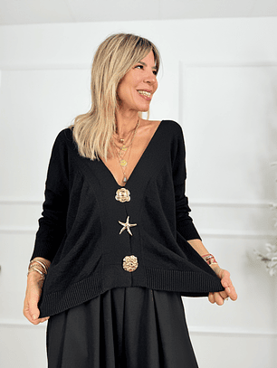 Opal Cardigan 8396 Black