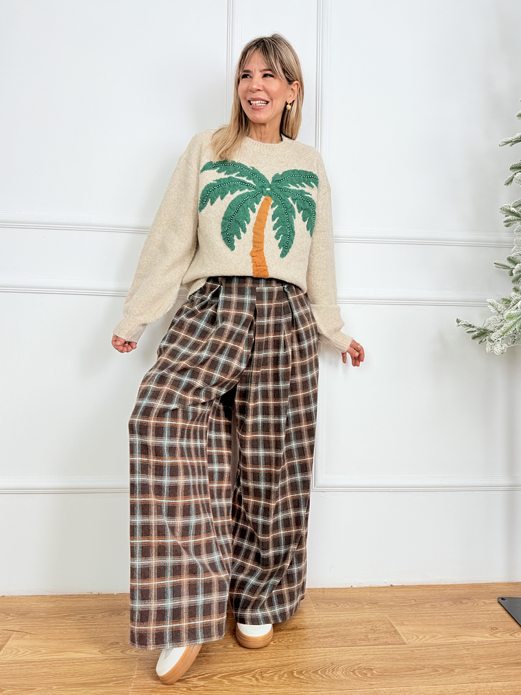 Goren Pants 5084 Brown 1