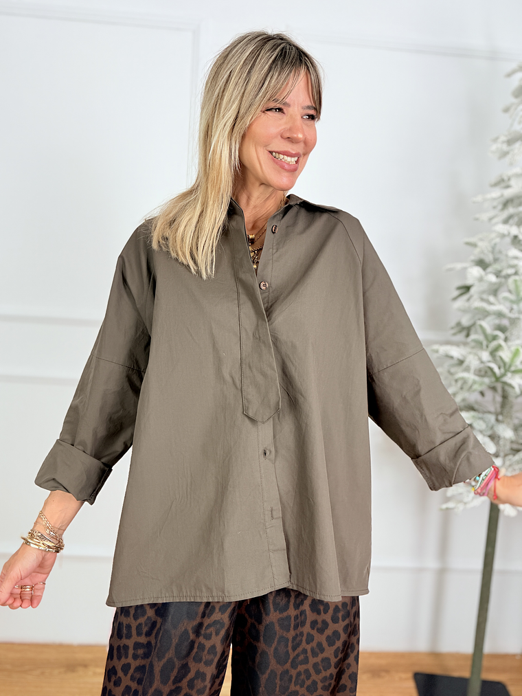 Mel Shirt 5652 Brown 1