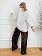 Yona Pants Leo White 6865 - thumbnail 3