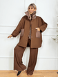 Lange Coat 31180 Brown - thumbnail 1
