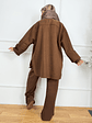 Lange Coat 31180 Brown - thumbnail 3