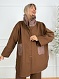 Lange Coat 31180 Brown - thumbnail 4