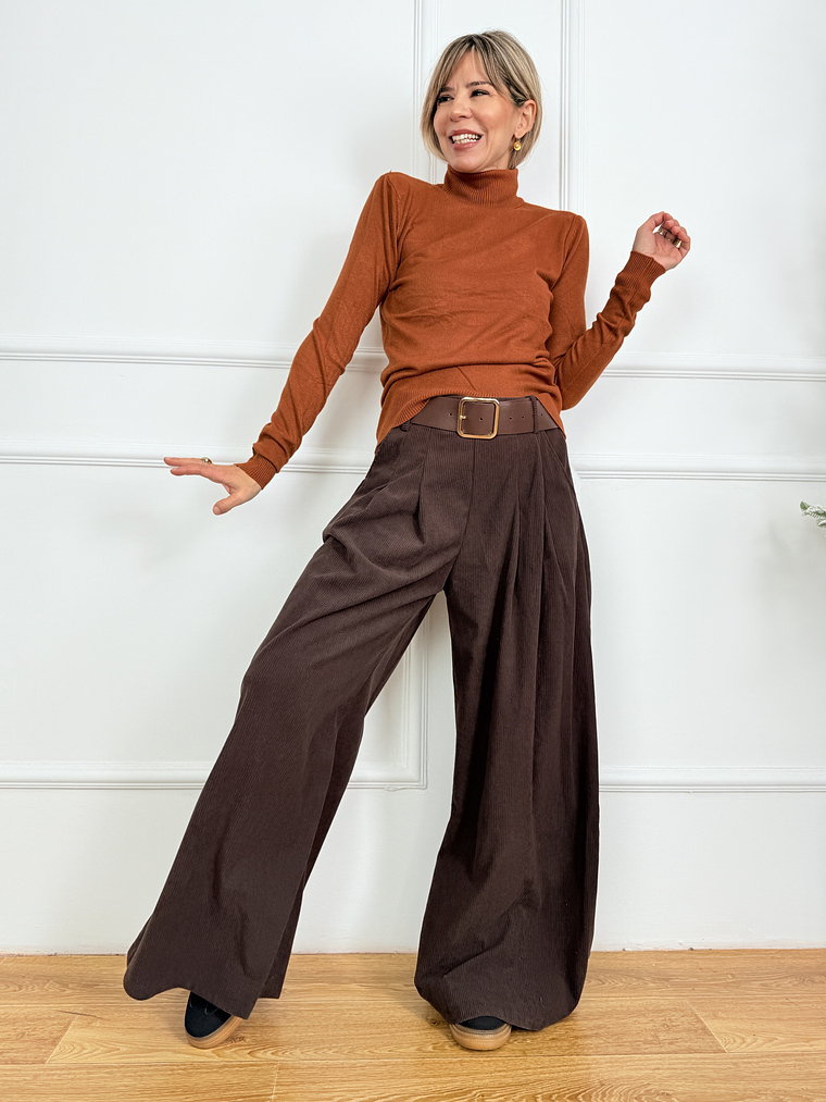 Wicket Sweater ZS5010 Rust Orange 2