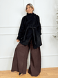 Pashka Coat 5242 Black - thumbnail 1