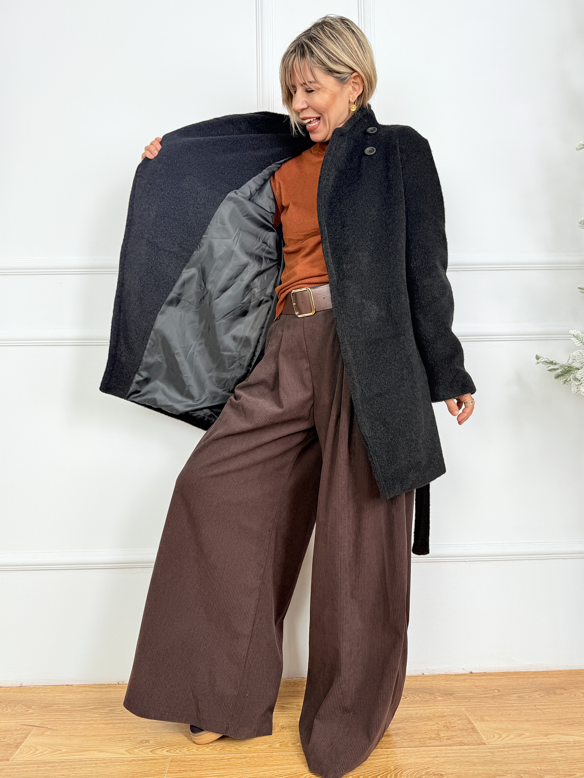 Pashka Coat 5242 Black 3