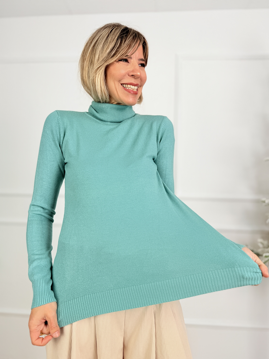 Wicket Sweater ZS5010 Turqoise 1