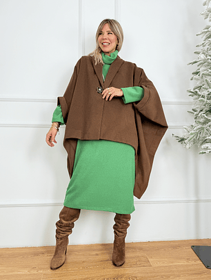 Cuddle Cloak Cape 6719 Brown