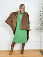 Cuddle Cloak Cape 6719 Brown - thumbnail 2
