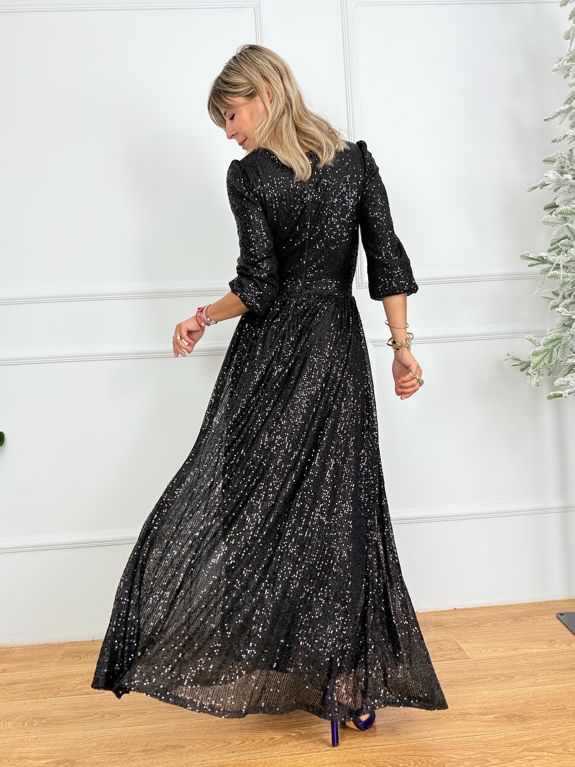 Dreamy Nights Dress P909 Black 3