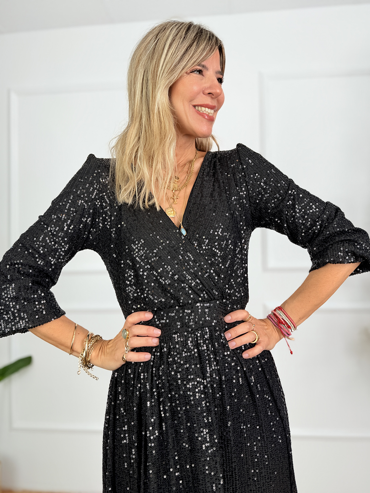 Dreamy Nights Dress P909 Black 4