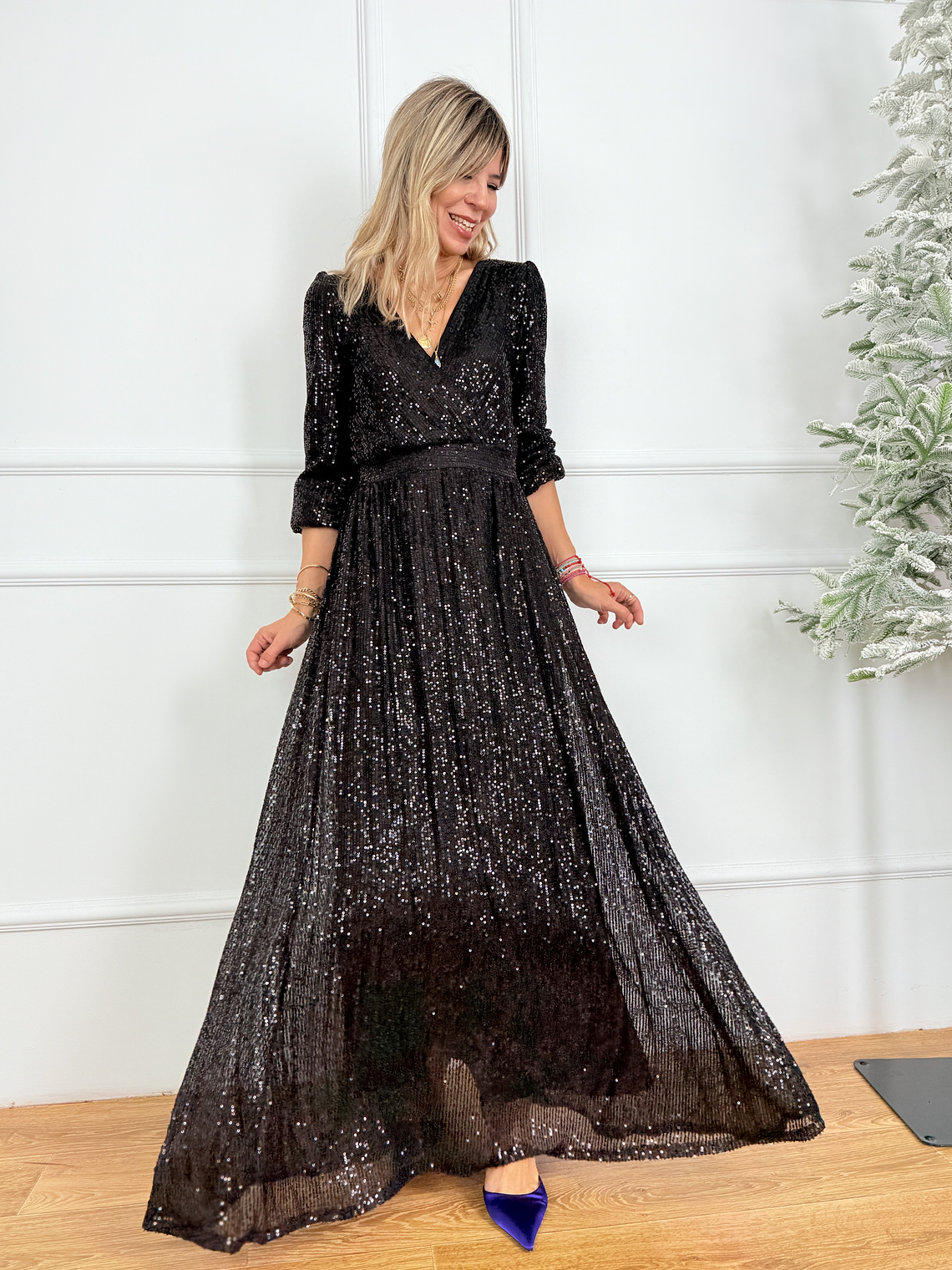 Dreamy Nights Dress P909 Black 1