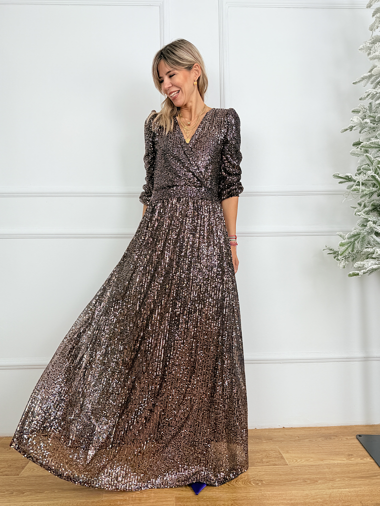 Dreamy Nights Dress P909 Silver/ Bronze 2