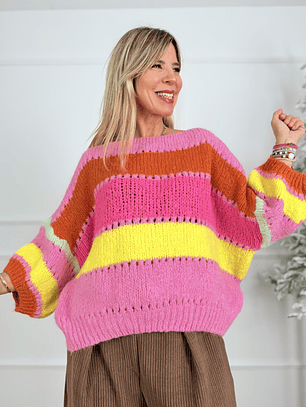 Maverick Sweater P30993 Hot Pink 