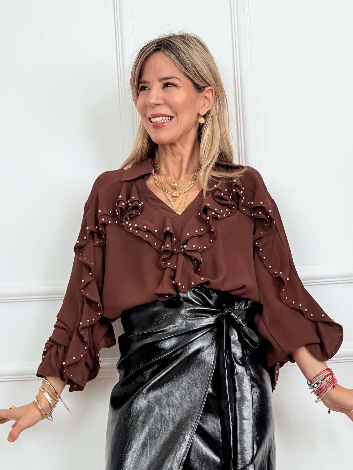 Verdant Shirt  H11592 Brown 1