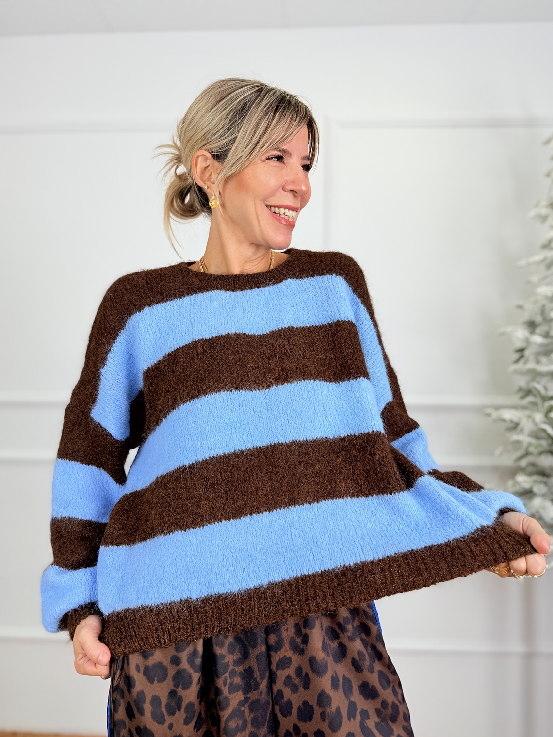 Charlie Sweater 51112 Light Blue  1