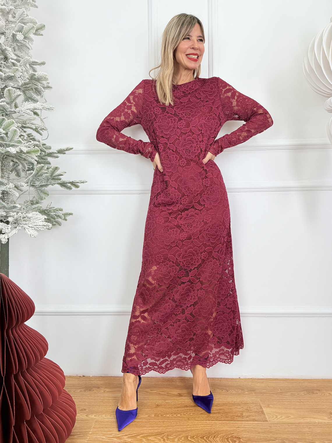 Danteelia Dress 21225 Cherry Rose 1
