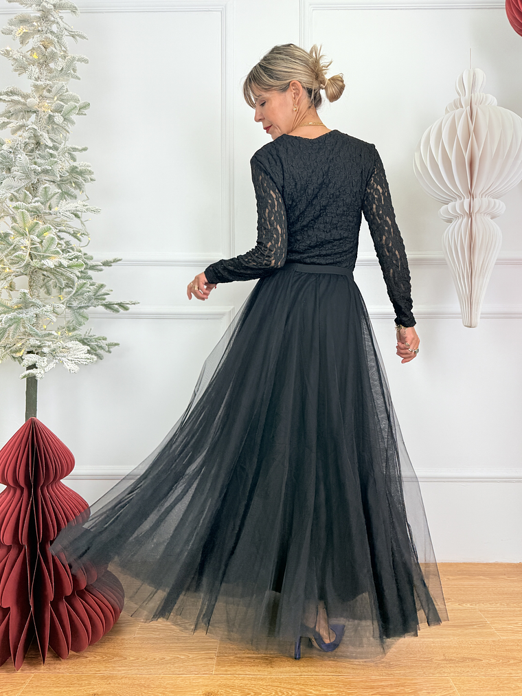 Winnie Skirt H020 Black 3