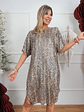 Brynn Dress 357131 Beige/ Silver - thumbnail 3