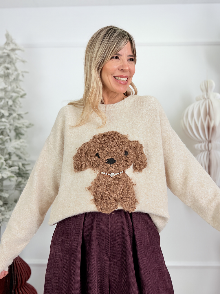 Sunny Sweater 12506 Cream 1