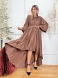 Presley Dress 11365 Brown - thumbnail 1