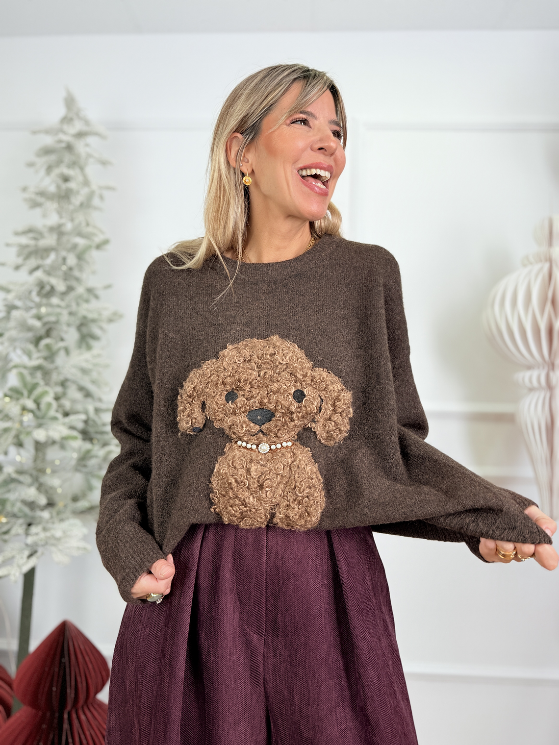 Sunny Sweater 12506 Choco 1