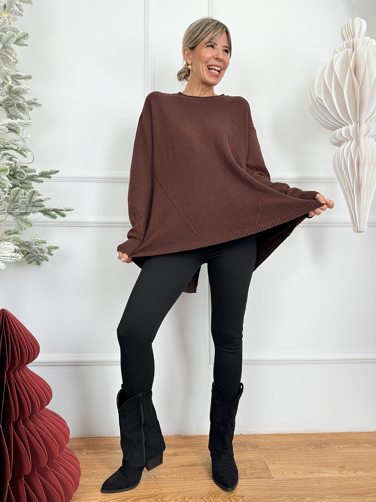 Jude Sweater R062 Choco 2