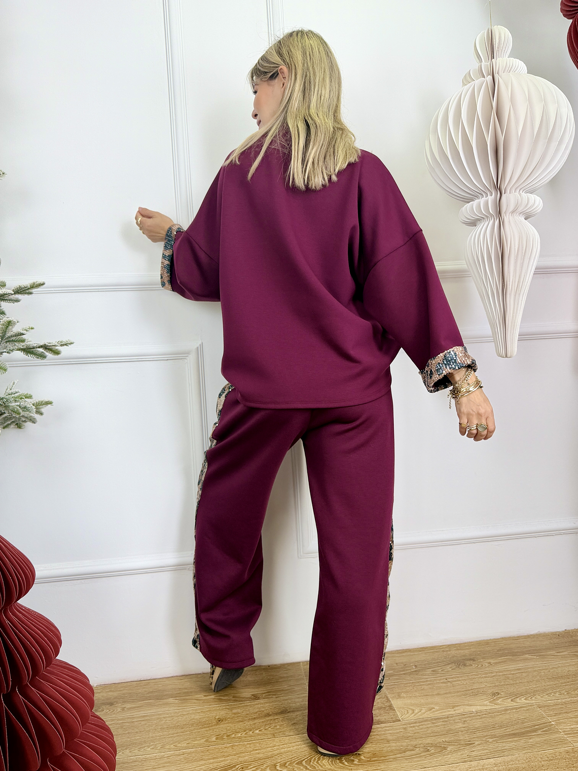 Ari Set 8422 Burgundy 3