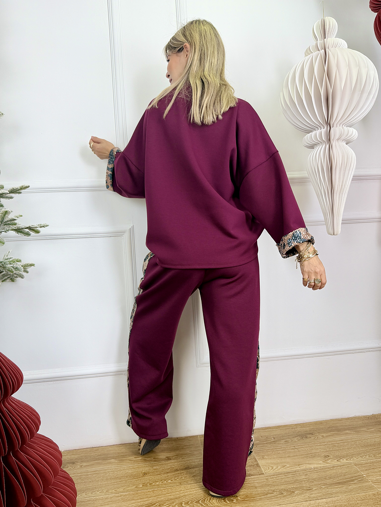 Ari Set 8422 Burgundy 3