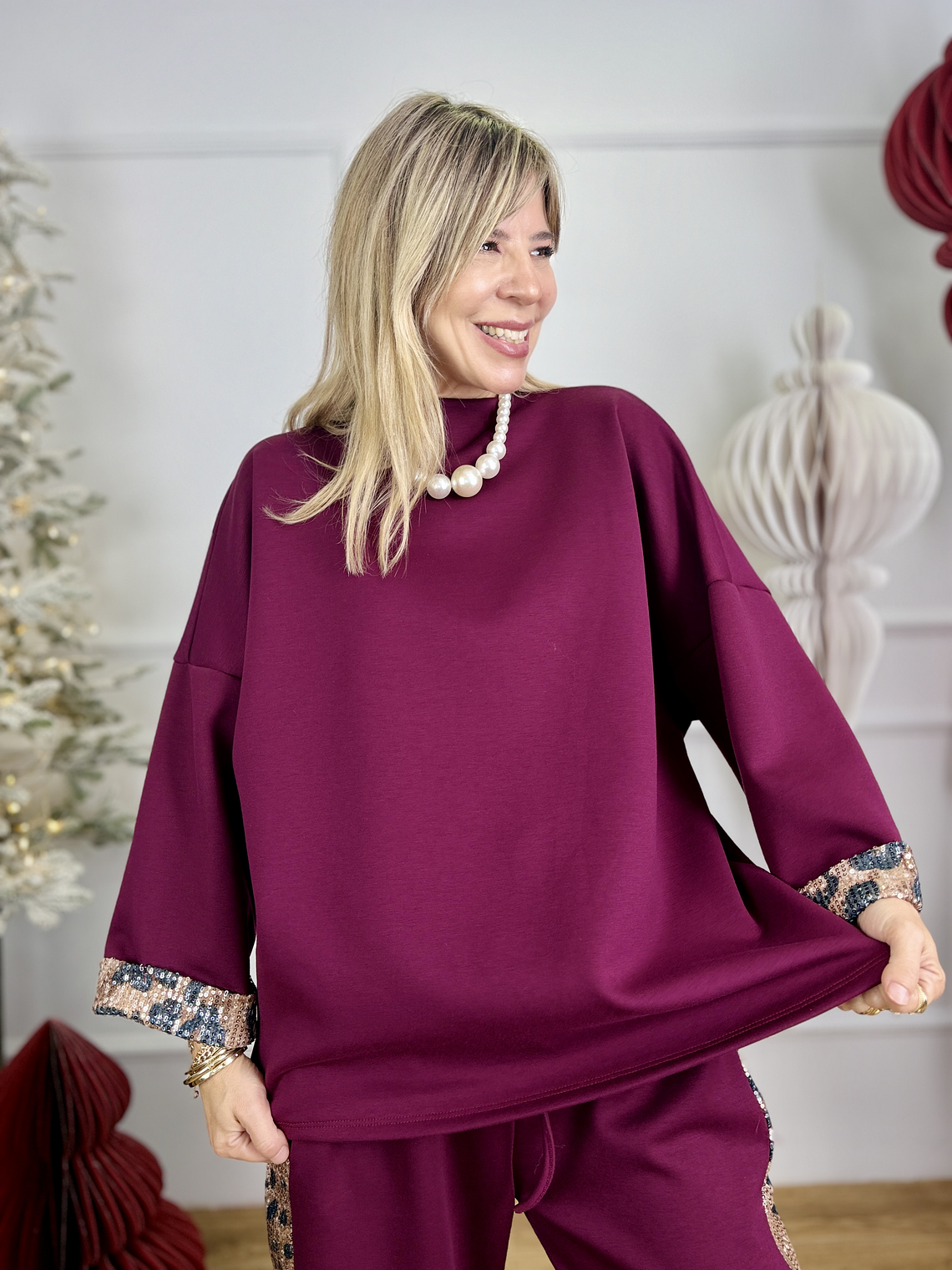 Ari Set 8422 Burgundy 4