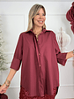Myra Shirt 50320 Burgundy - thumbnail 1