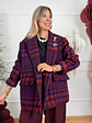 Zilpah Blazer 70584 Red/Blue - thumbnail 1