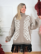 Azteca Sweater Dress 25870 Pourou - thumbnail 4
