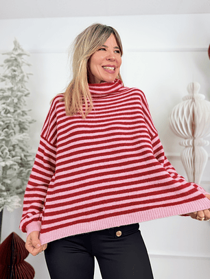 River Roe Knit Pin/Red 51200