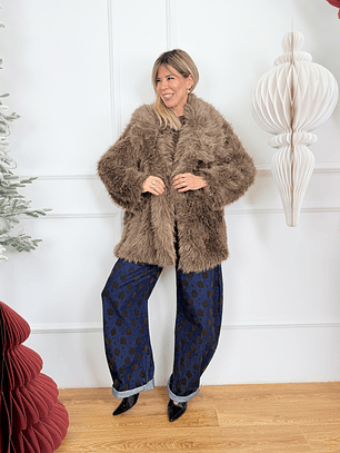 Tamya Fur 5007 Toffee Brown