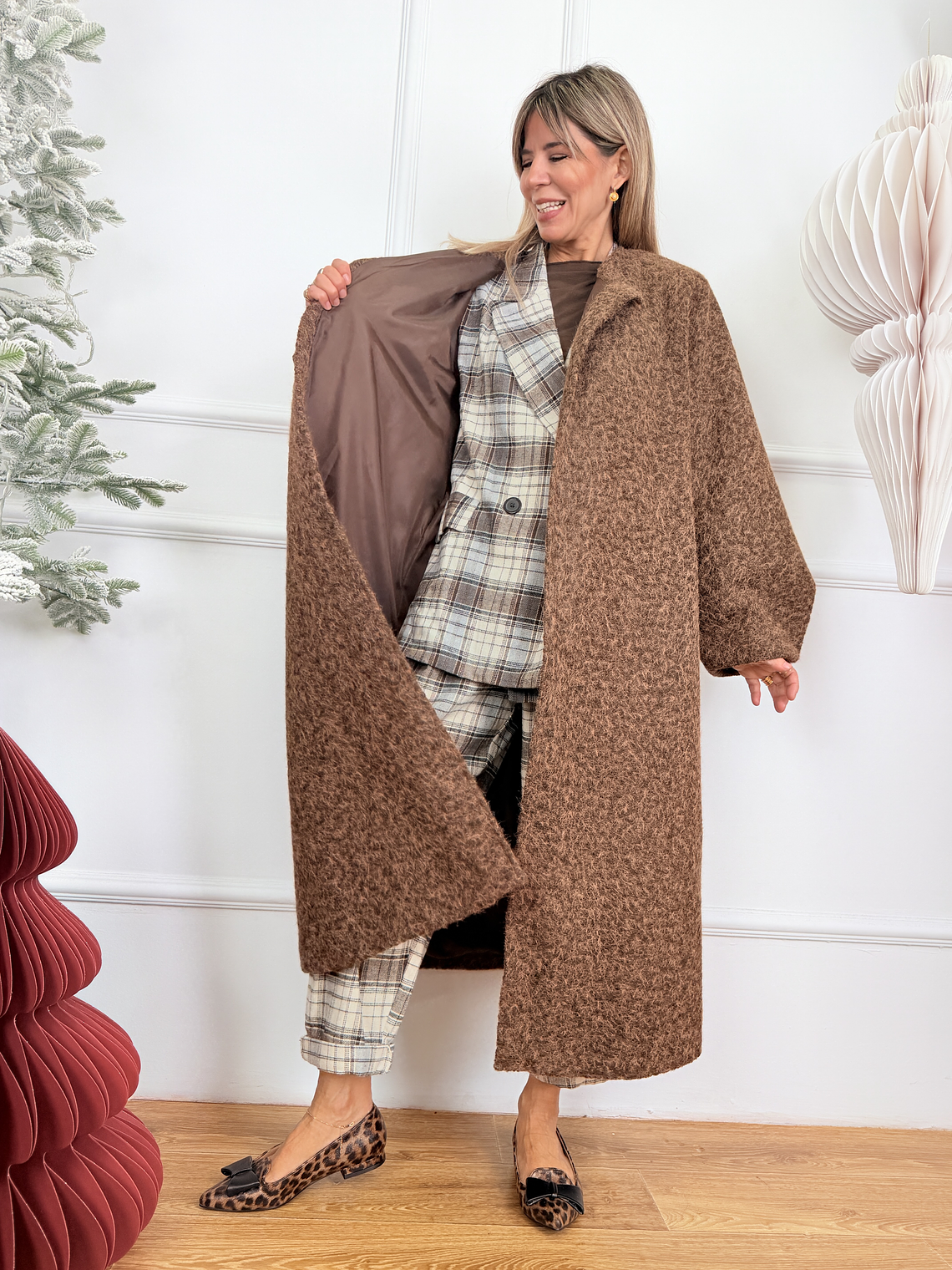 Jaya Coat 31219 Brown 3