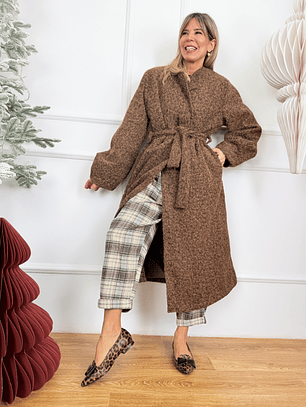 Jaya Coat 31219 Brown