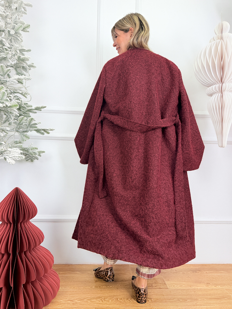 Jaya Coat 31219 Wine 5