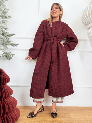 Jaya Coat 31219 Wine