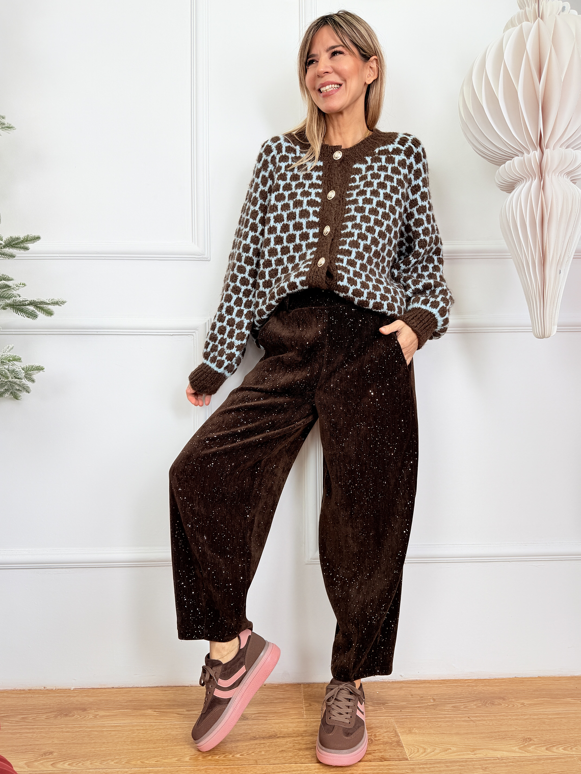 Annalee Pants 566846 Brown 1