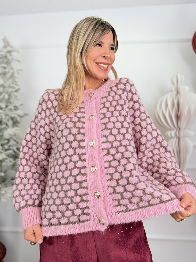 Shyla Cardigan 31935 Pink 1