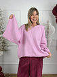Ryder Sweater ART511 Cotton Candy Pink - thumbnail 2